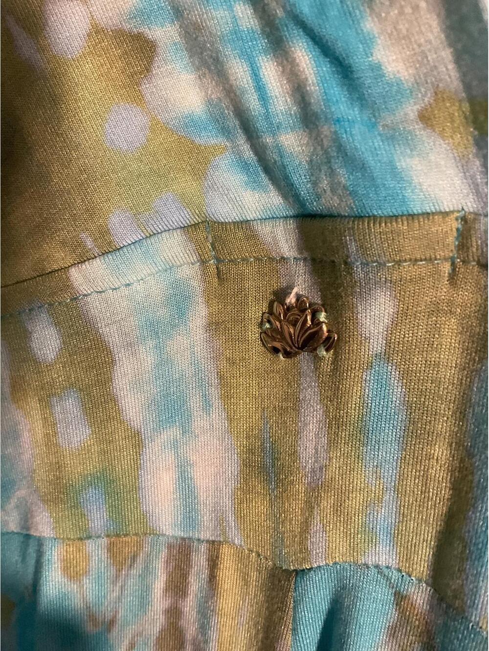 Pineapples Boutique Elegant Tie-Dye Maxi Dress - Perfect for Summer Medium - Picture 4 of 11
